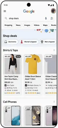 Google deal feature