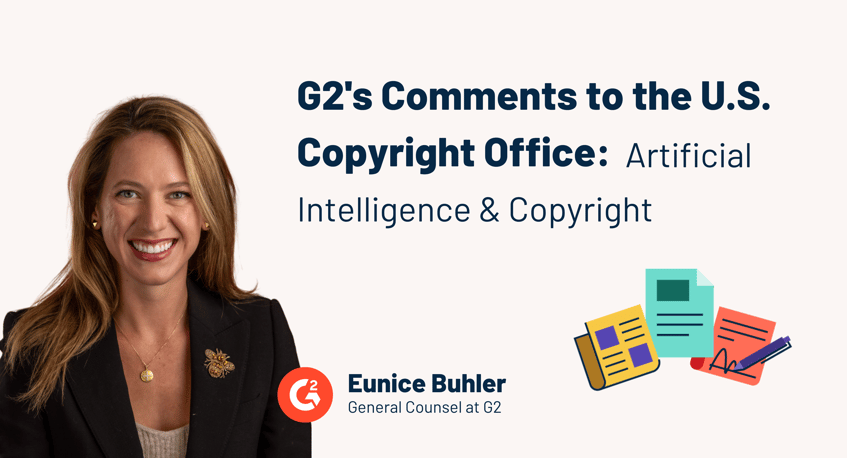 G2's Comments to the U.S. Copyright Office: Artificial Intelligence & Copyright